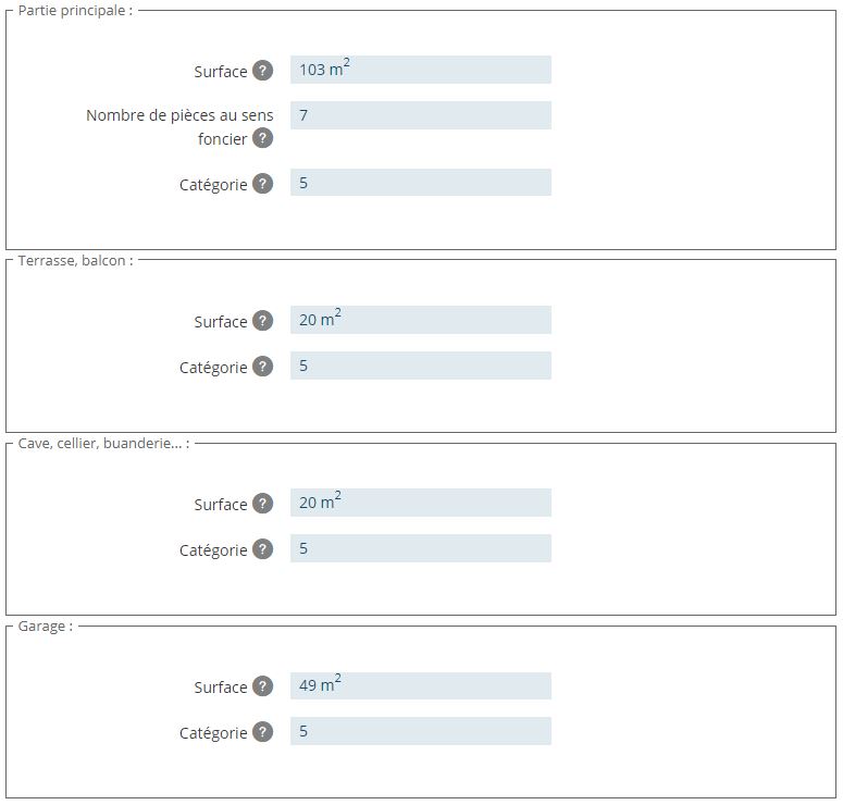 Décomposition au sein d'une même unité foncière