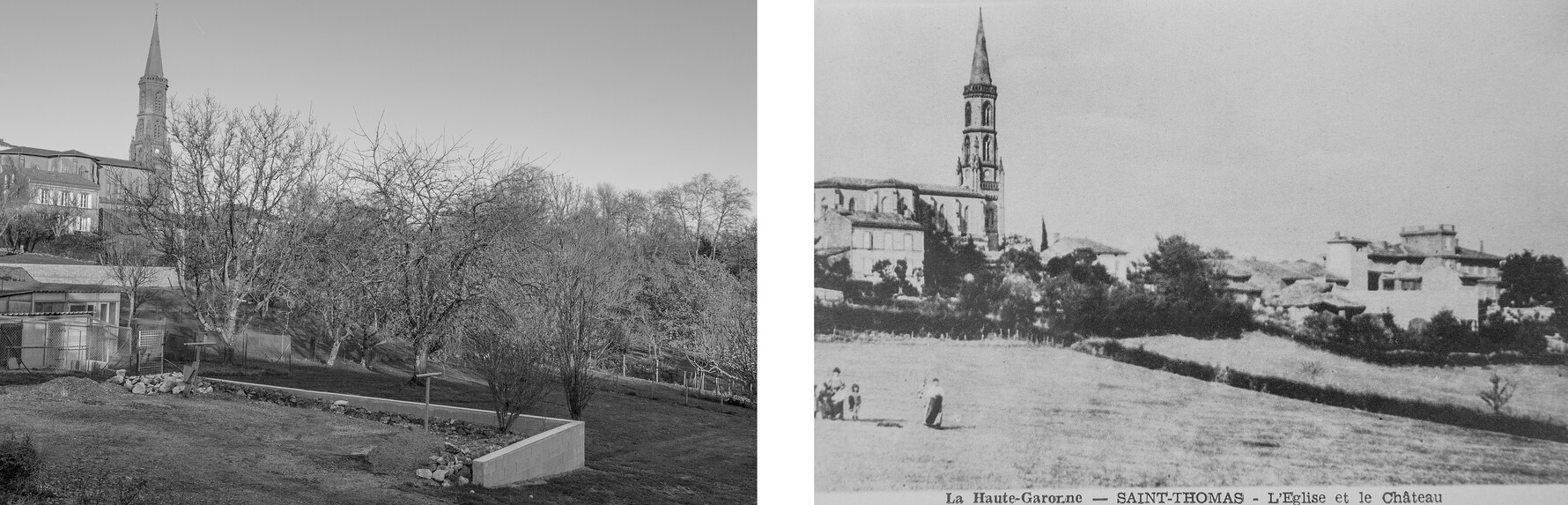 Contre bas du village
