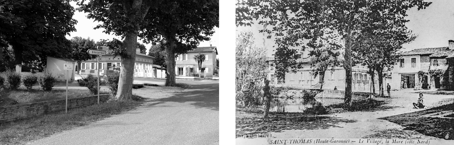 Ancienne marre comblée