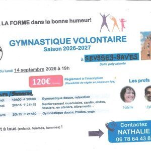 Saint-Thomas : Gymnastique volontaire à Seysses Savès