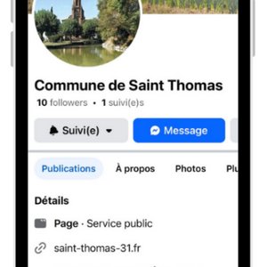 Saint-Thomas : Création page Facebook "Commune de Saint Thomas"