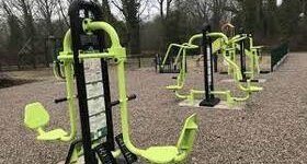 Saint-Thomas : Installation des agrès